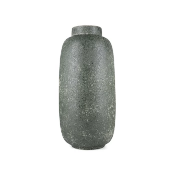 Vaas 23.5xh49.5cm groen bullet