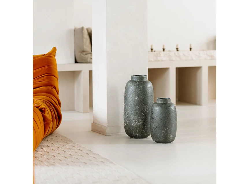 Vaas 23.5xh49.5cm groen bullet sfeerfoto