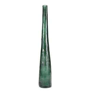 Vaas 9xh59cm donkergroen Twig
