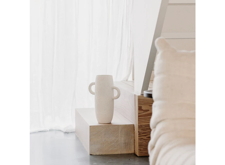 Vaas 11xh30cm wit Bullet sfeerfoto