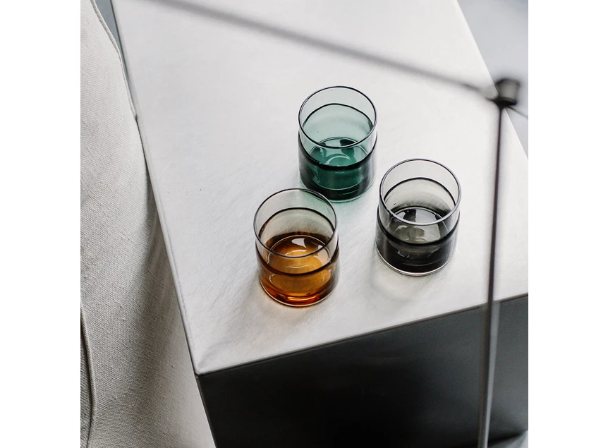 Glas 31.5cl grijs Mono-set/2 hele collectie