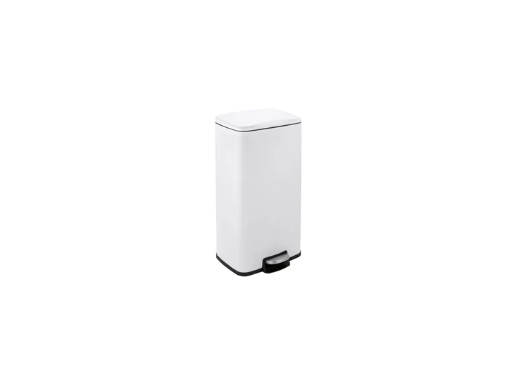 Pedaalemmer 30l/34x32x61cm wit Dust