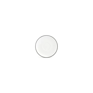 Schotel 14.5cm green Rim basic white