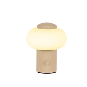 Gustav taffellamp beige