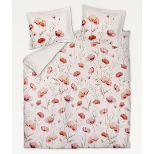 poppy fields dekbedovertrekset cream tan 240x200/220