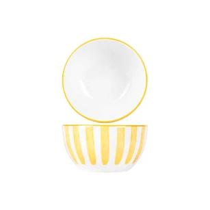 Cabana kommetje 14,3x7,2cm geel