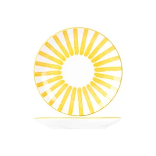 Cabana dessertbord 20.5cm geel