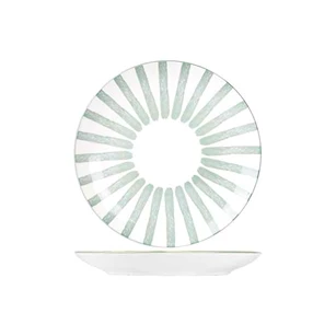 Cabana dessertbord 20.5cm groen