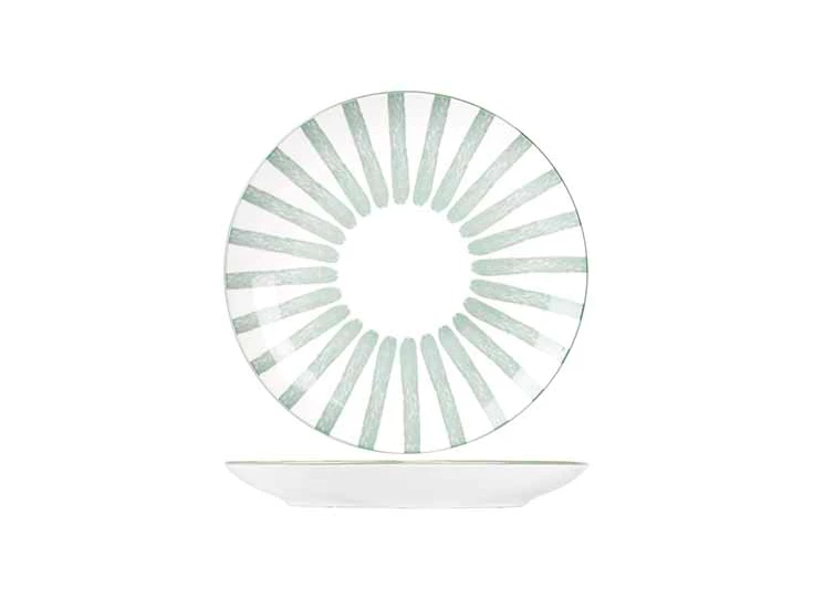 Cabana dessertbord 20.5cm groen