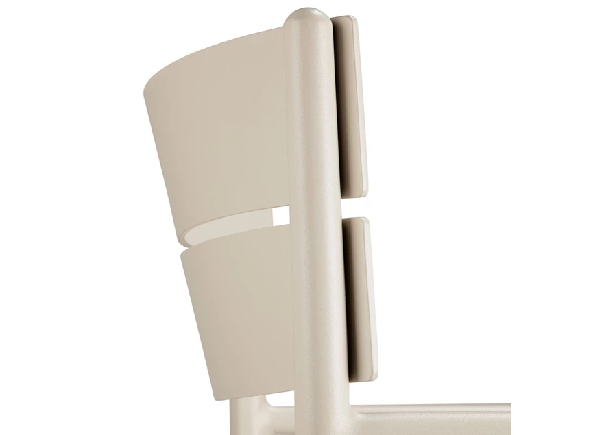 Rugleuning Armstoel Elin tuinstoel Outdoor Dining Chair With Arms Sand 60574 Ethnicraft