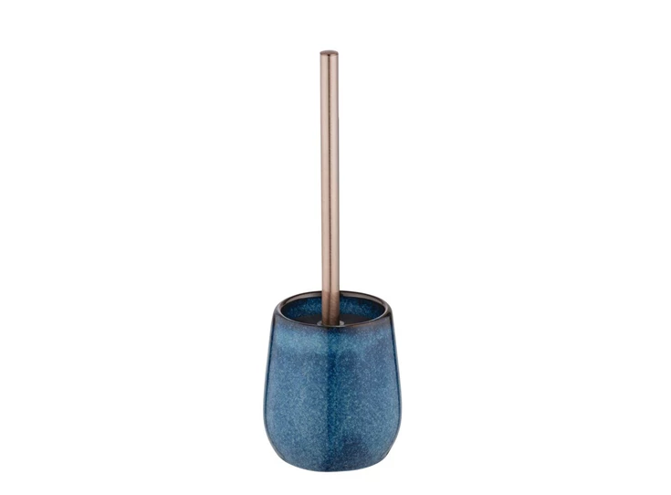 sirmione toilethouder blauw, roestvrij staal