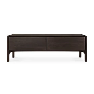 Tv-kast Teak Pi Dark Brown Tv Cupboard 11586 Ethnicraft