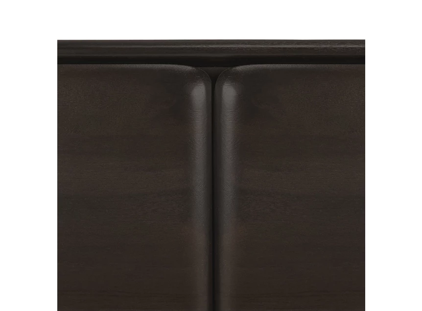 Detail front Tv-kast Teak Pi Dark Brown Tv Cupboard 11586 Ethnicraft