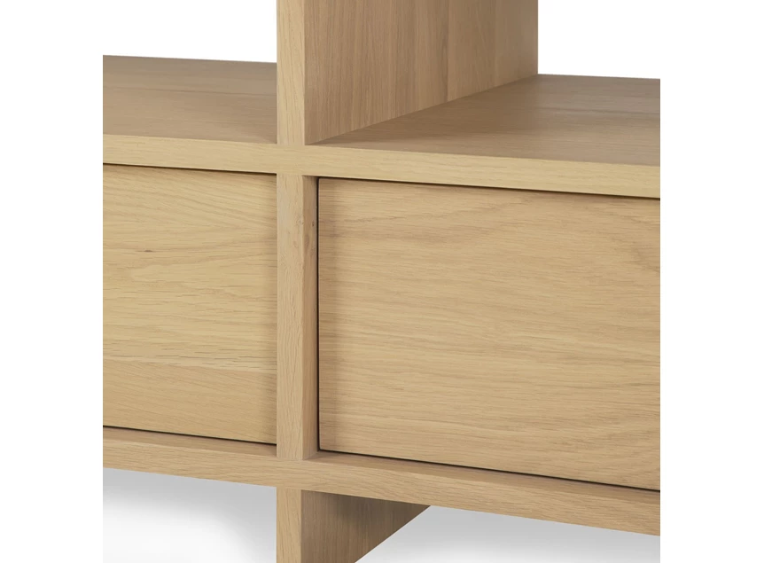 Detail Tv-kast roomdivider Oak Kabuki Tv Cupboard 51792 Ethnicraft