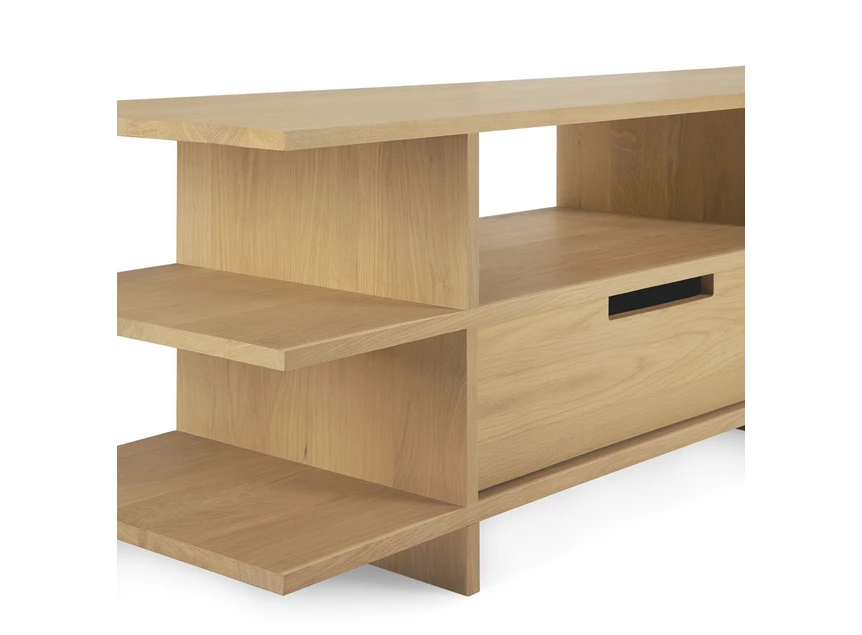 Open vakken Tv-kast roomdivider Oak Kabuki Tv Cupboard 51792 Ethnicraft