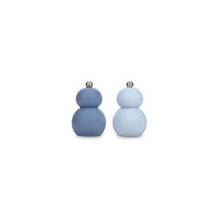 Betty peper/zoutmolen blauw h12cm set/2
