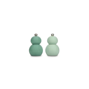 Betty peper/zoutmolen groen h12cm set/2