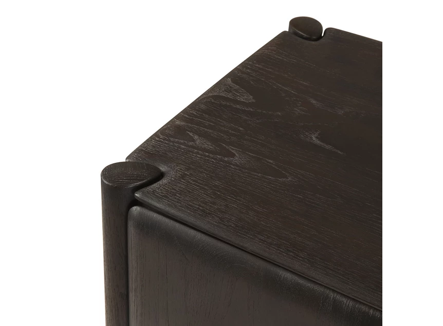 Bovenkant Barkast Teak Pi Dark Brown Cupboard 11588 Ethnicraft