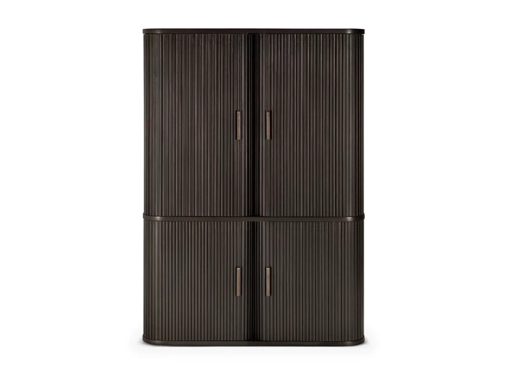 Dossierkast Mahogany Roller Max Dark Brown Filing Cupboard 35028 Ethnicraft