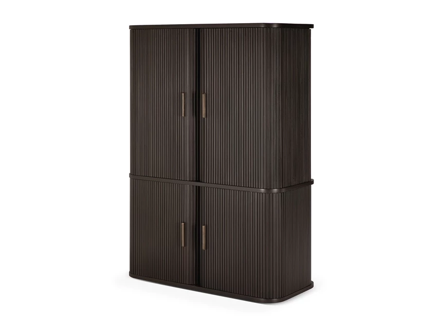 Zijkant Dossierkast Mahogany Roller Max Dark Brown Filing Cupboard 35028 Ethnicraft