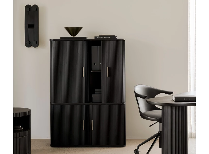 Sfeerfoto Dossierkast Mahogany Roller Max Dark Brown Filing Cupboard 35028 Ethnicraft