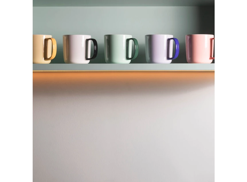 Beker 37cl geel Mae sfeerfoto