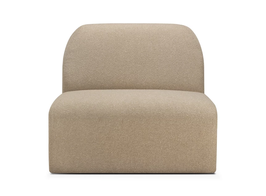 Front Tussenelement Sofa Bulcky 1 Seater Almond 21444 Ethnicraft