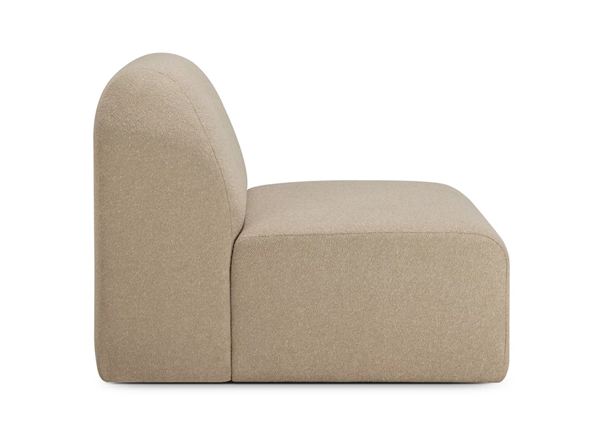 Zijkant Tussenelement Sofa Bulcky 1 Seater Almond 21444 Ethnicraft