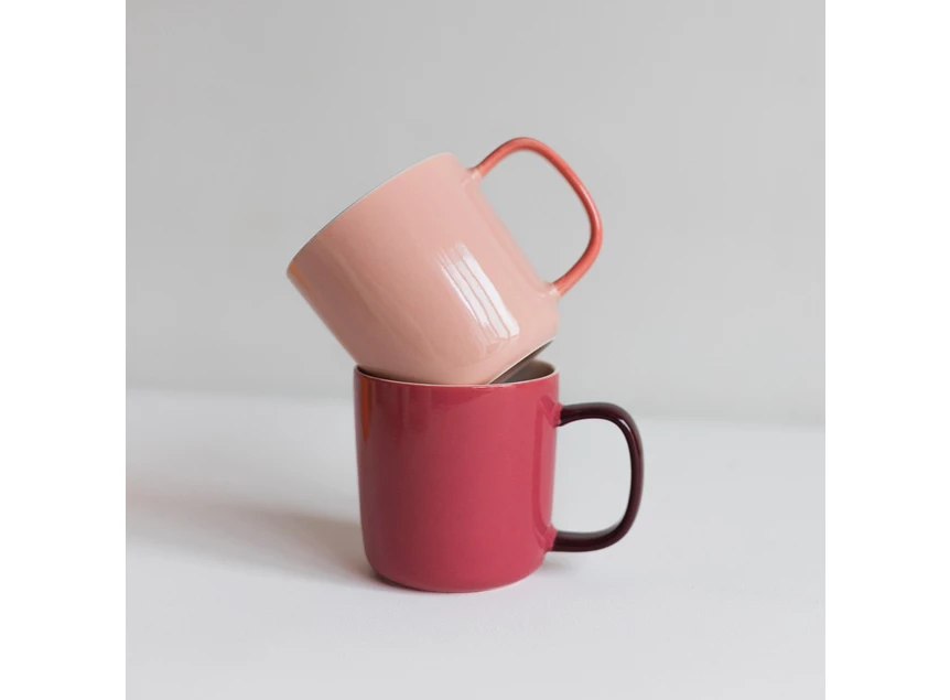 Beker 37cl roze Mae roze