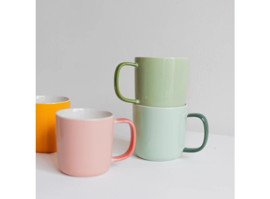 Beker 37cl roze Mae sfeerfoto