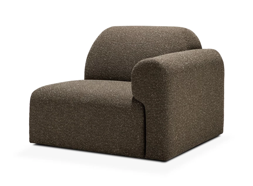 Eindelement links Sofa Bulcky End Seater Left Cedar 21438 Ethnicraft