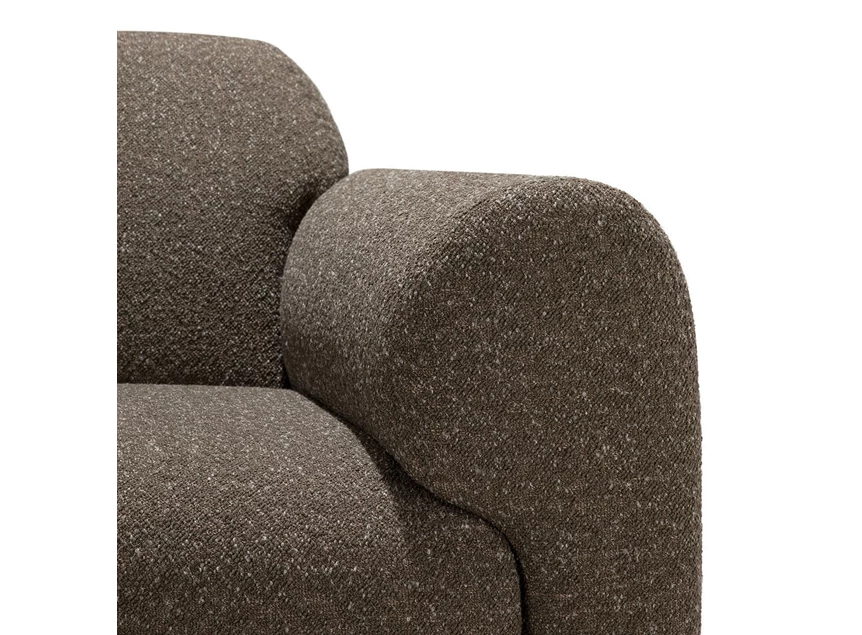 Armleuning Eindelement links Sofa Bulcky End Seater Left Cedar 21438 Ethnicraft