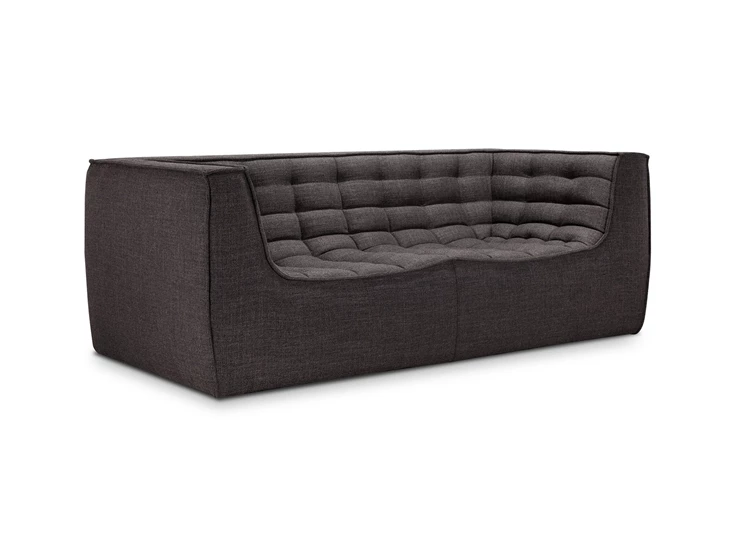 Canapé 2-zit Sofa N701 2 Seater Dark Grey 20216 Ethnicraft