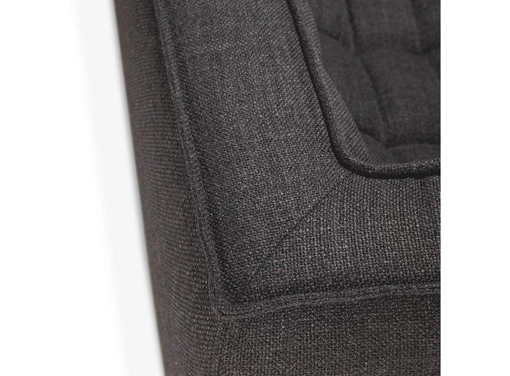 Bies Canapé 2-zit Sofa N701 2 Seater Dark Grey 20216 Ethnicraft