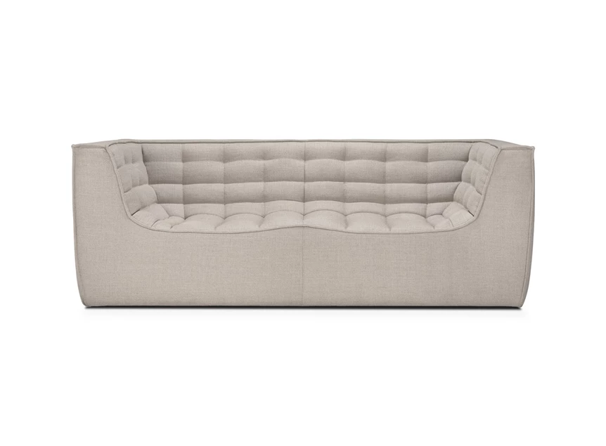 Front Canapé 2-zit Sofa N701 2 Seater Beige 20196 Ethnicraft