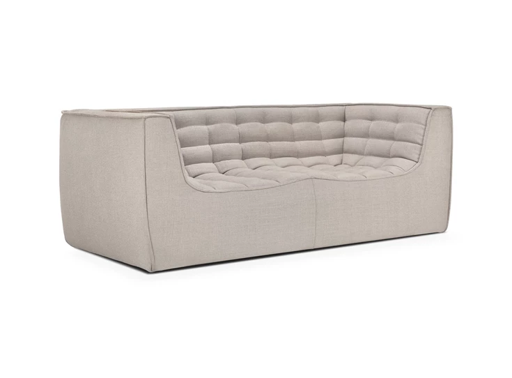 Canapé 2-zit Sofa N701 2 Seater Beige 20196 Ethnicraft