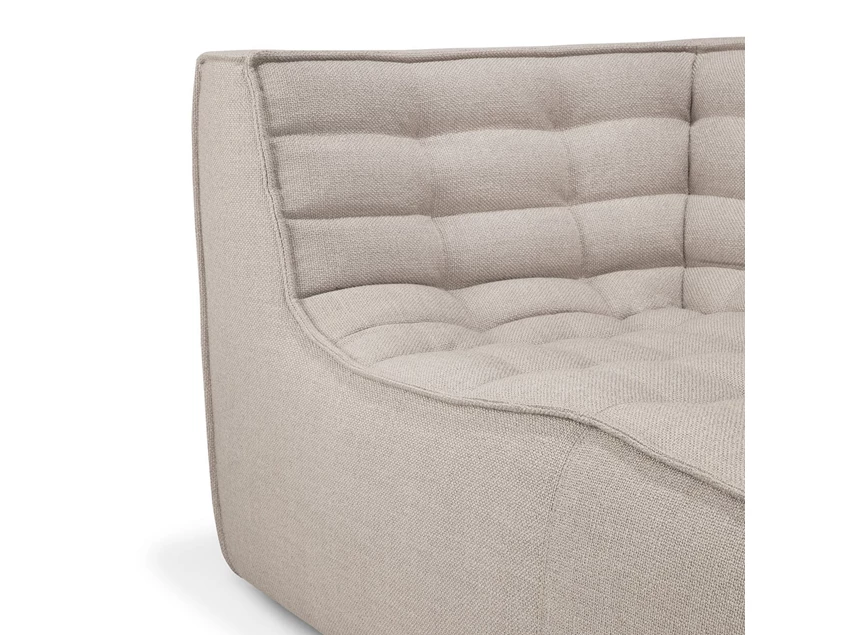 Zijkant Canapé 2-zit Sofa N701 2 Seater Beige 20196 Ethnicraft