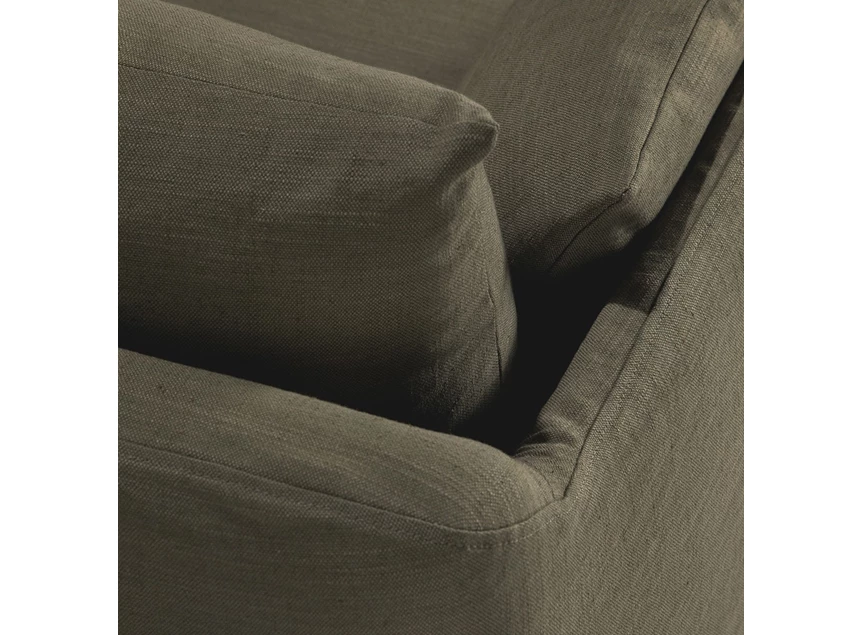 Bovenkant Salon canapé 2-zit Sofa Weave Green 21415 Ethnicraft