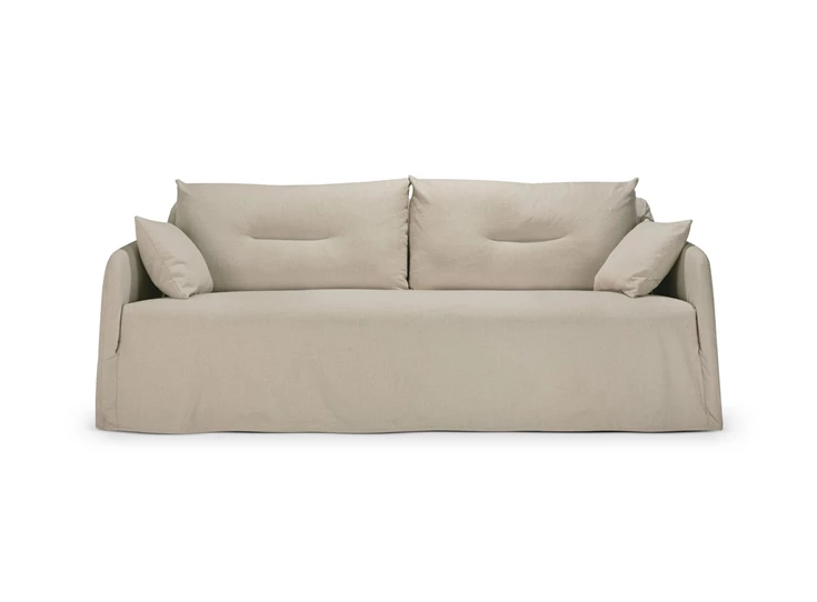 Front Salon canapé 2-zit Sofa Weave Bone 21414 Ethnicraft