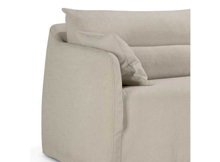 Armleuning Salon canapé 2-zit Sofa Weave Bone 21414 Ethnicraft
