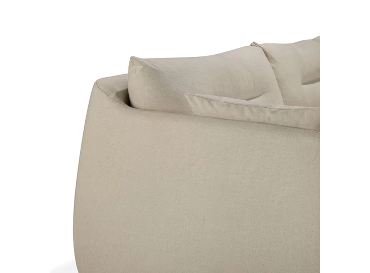 Zijkant Salon canapé 2-zit Sofa Weave Bone 21414 Ethnicraft