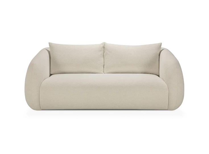 Front Salon canapé 2-zit Sofa Figur 2 Seater Chalk 21401 Ethnicraft