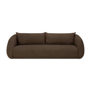 Front Salon canapé 3-zit Sofa Figur 3 Seater Chocolate 21405 Ethnicraft