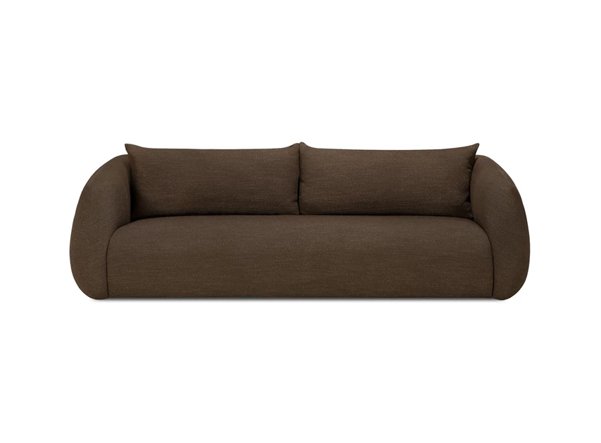 Front Salon canapé 3-zit Sofa Figur 3 Seater Chocolate 21405 Ethnicraft