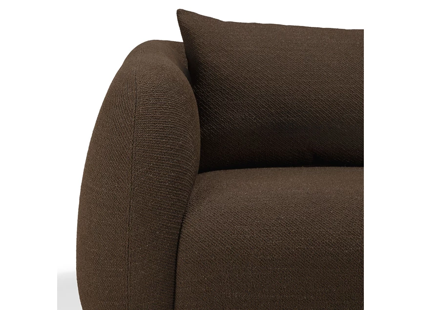 Armleuning Salon canapé 3-zit Sofa Figur 3 Seater Chocolate 21405 Ethnicraft