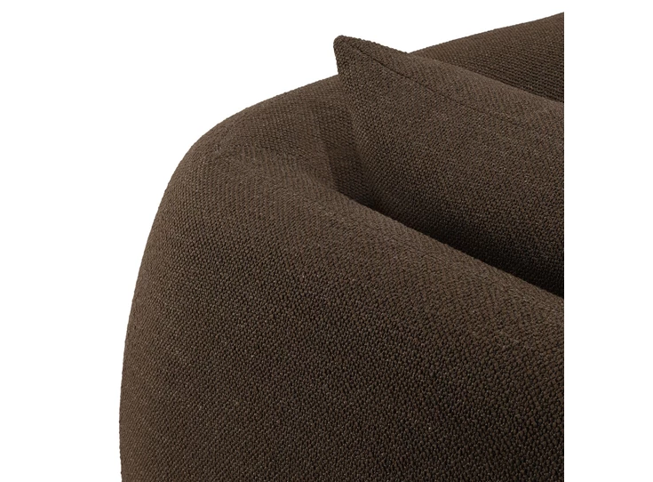 Bovenkant Salon canapé 3-zit Sofa Figur 3 Seater Chocolate 21405 Ethnicraft