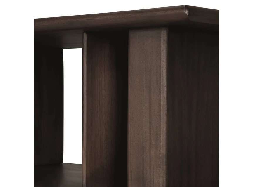 Detail Muurtafel Mahogany Block Espresso Sofa Console 35177 Ethnicraft