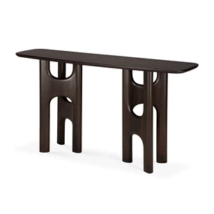 Muurtafel Mahogany Flow Rose Brown Console 35095 Ethnicraft