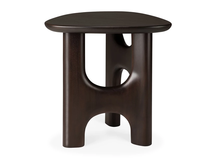 Zijkant Bijzettafel Mahogany Flow Rose Brown Side Table 35096 Ethnicraft