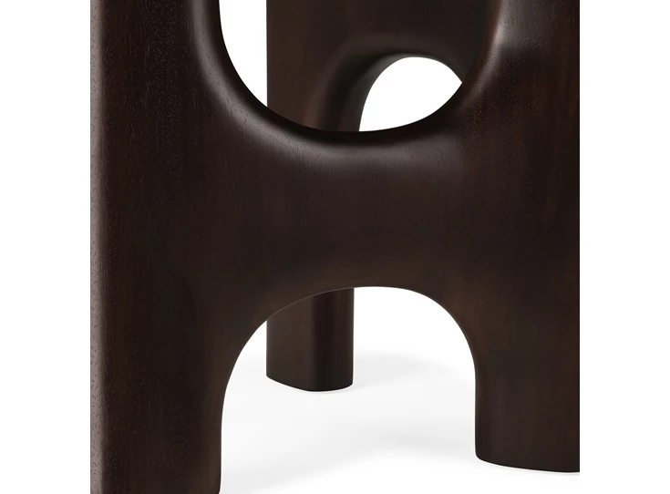 Onderstel Bijzettafel Mahogany Flow Rose Brown Side Table 35096 Ethnicraft